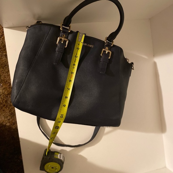 Michael Kors Navy Blue Tote - Picture 3 of 10